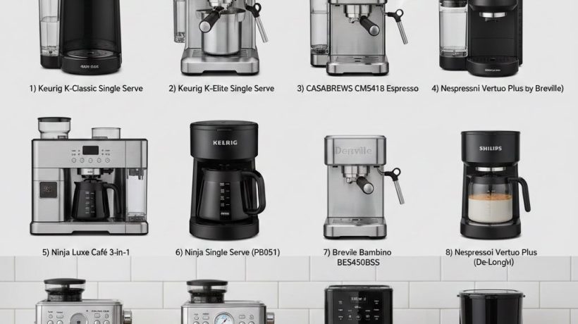 Best Coffee Makers 2026: Single-Serve, Espresso, and Drip Coffee Makers Comparison