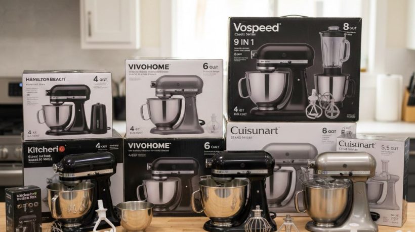 Best Kitchen Stand Mixers 2026: Power, Capacity, and Value Compared