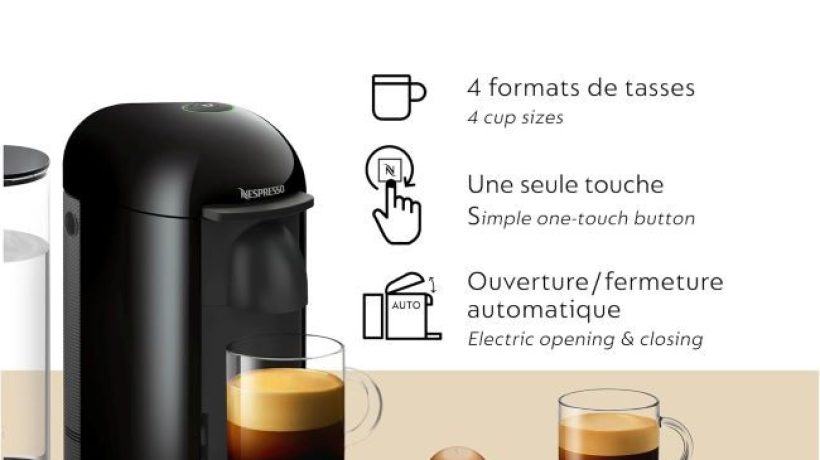 Breville Nespresso Vertuo Plus Review: Ink Black Coffee & Espresso Machine