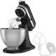 KitchenAid Classic 4.5 quart tilt-head stand mixer in Onyx Black on kitchen counter