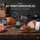 Comparison of meat thermometers, including instant, probe, infrared, and smart types