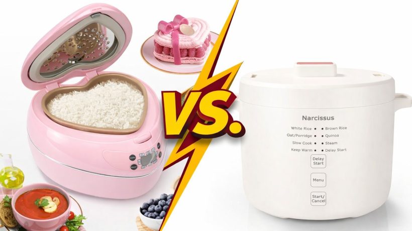 Narcissus 3.5-Cup vs Peach Heart Shape 8-Cup Rice Cooker Review: Which One Should You Buy in 2026?