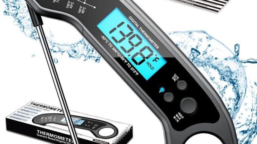 ROUUO Digital Meat Thermometer Review – Fast, Waterproof, And Accurate