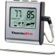ThermoPro TP16 large LCD digital meat thermometer for BBQ, oven, and kitchen cooking
