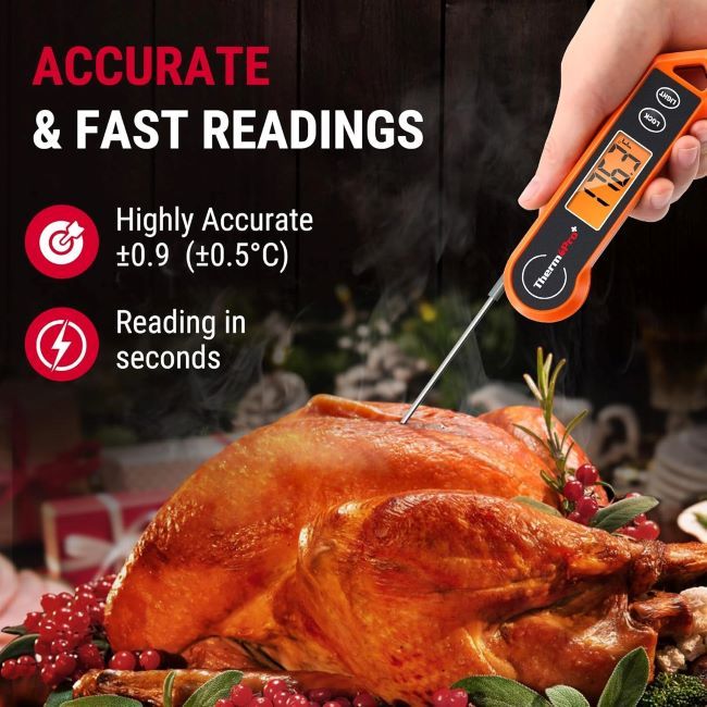 ThermoPro TP19H instant read thermometer for BBQ and cooking