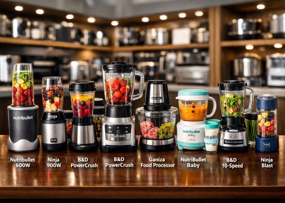 Best affordable kitchen blenders 2026 comparison featuring portable and countertop blenders for smoothies, shakes, and food prep.