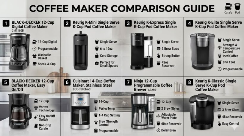 Best Affordable Coffee Makers for 2026: Budget Coffee Makers You Shouldn’t Ignore