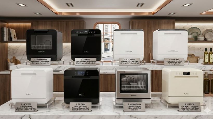 Best Affordable Countertop Dishwashers in California (2026): Which Compact Model Actually Cleans Better in Small Spaces?