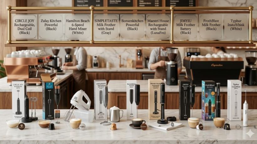 Best Affordable Milk Frothers in California: Hidden Picks for Perfect Latte & Cappuccino Foam