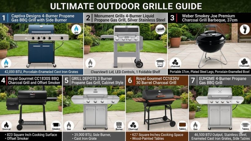 Best Affordable Outdoor BBQ Grills: Hidden Gems for Perfect Backyard Barbecues