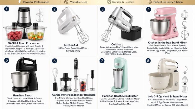 Best Affordable Electric Mixers in Florida (FL) – The Baking Tool Home Cooks Wish They Bought Earlier