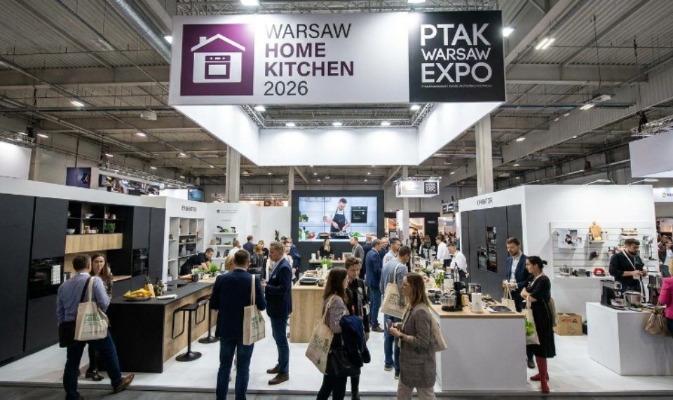 Warsaw Home Kitchen 2026 trade fair exhibition hall Ptak Warsaw Expo