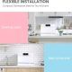 COMFEE’ countertop mini dishwasher with multiple wash programs for apartments, RVs, and small kitchens