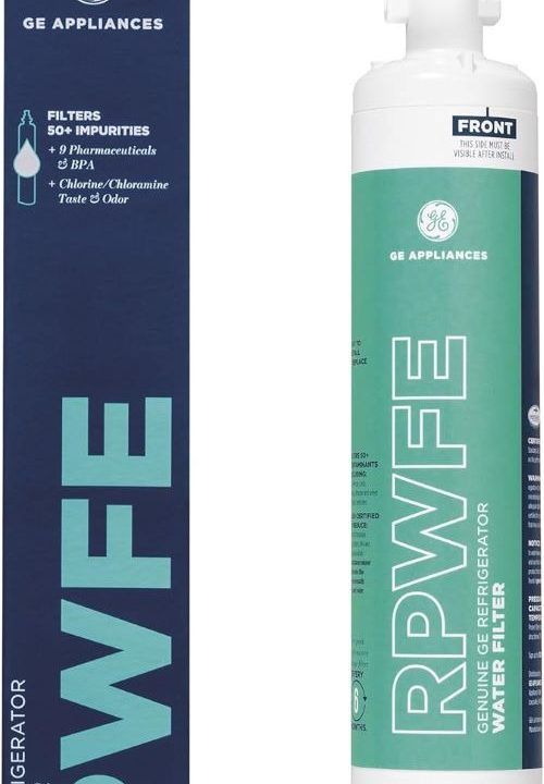 Affordable GE RPWFE genuine refrigerator water filter for fresh-tasting water and ice