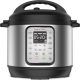 Instant Pot Duo Plus 9-in-1 multicooker preparing a home-cooked meal on an Ohio kitchen countertop