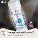 LG LT1000P refrigerator water filter installed in a Florida home