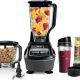 Ninja Kitchen System blending smoothies and processing ingredients in a North Carolina kitchen