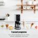 Ninja NC301 CREAMi with pint containers making gelato, sorbet, milkshakes, and frozen desserts