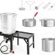 ROVSUN seafood boiler and fish fryer complete outdoor cooking kit in Indiana