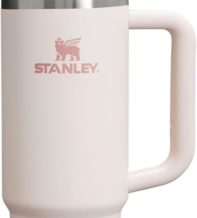 STANLEY Quencher H2.0 tumbler with handle and straw for everyday hydration in California