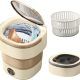 WLZRNZO 20L portable washing machine with foldable design and spin basket for dorms and travel