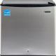 Whynter CUF-112SS mini upright freezer with stainless steel door in a Wisconsin kitchen or office