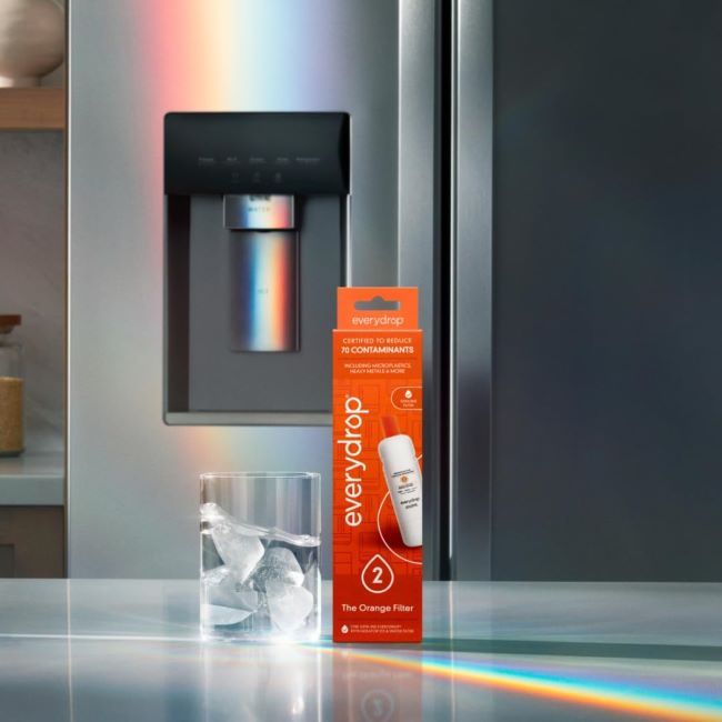 everydrop EDR2RXD1 refrigerator filter helping reduce unwanted tastes, odors, and contaminants