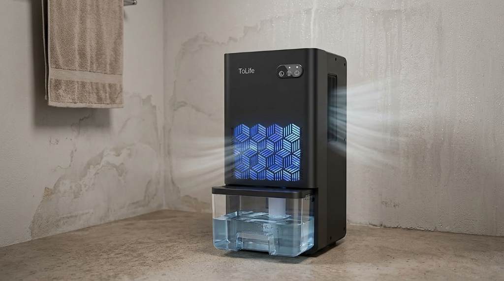 Condensation free room after dehumidifier use