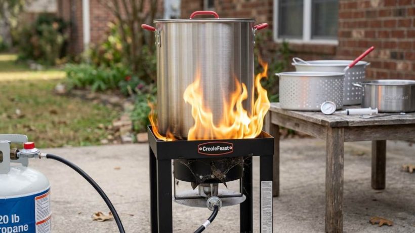 Why Is My CreoleFeast TFS3010 Turkey Fryer Flame Yellow?
