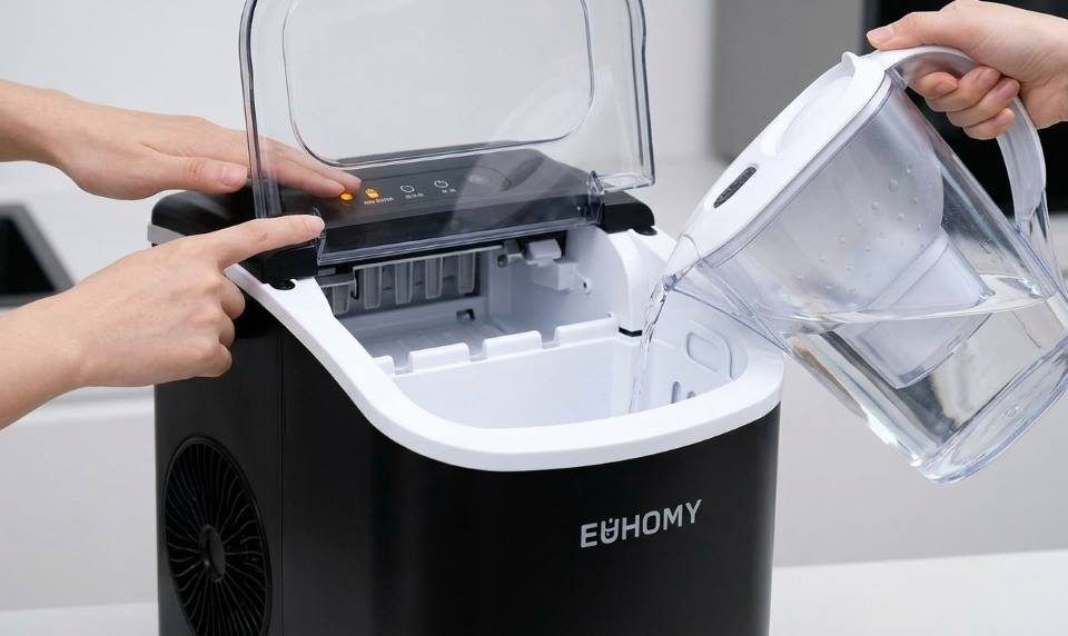 Euhomy countertop ice maker not making ice troubleshooting