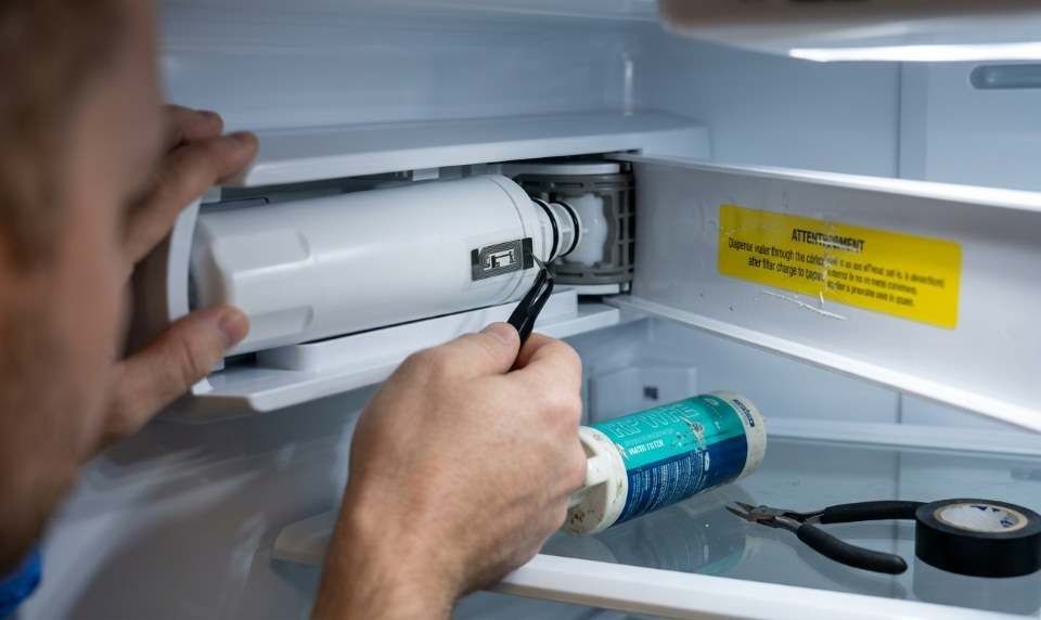 GE RPWFE replacement water filter with RFID chip