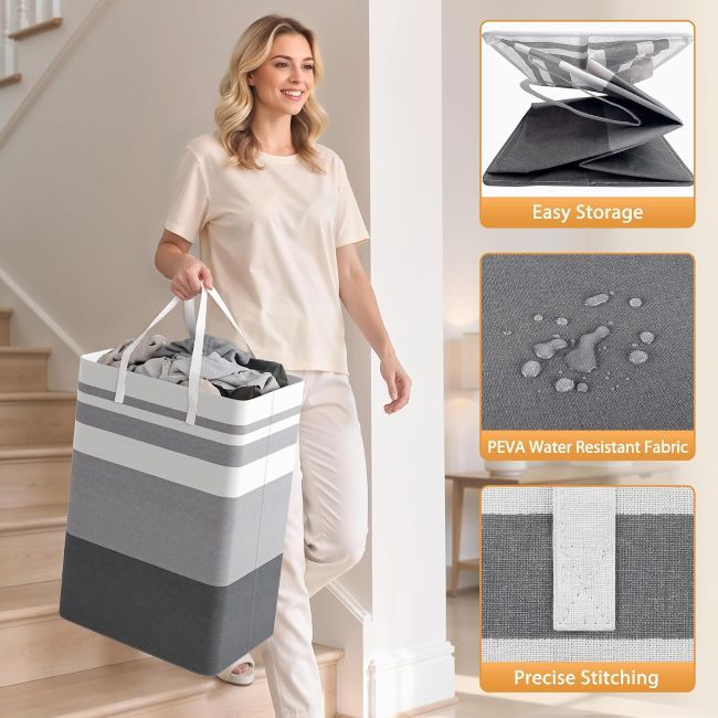 HomeHacks collapsible laundry hampers designed for convenient home organization in California