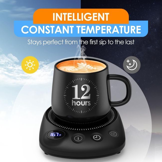 Affordable KitchekShop electric mug warmer for coffee and tea