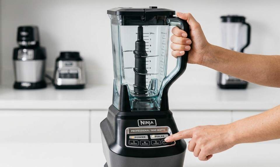 Ninja Kitchen System not blending troubleshooting steps