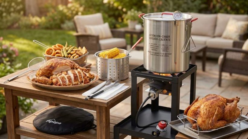 Why Fry With the Pipopa Turkey Fryer Set?