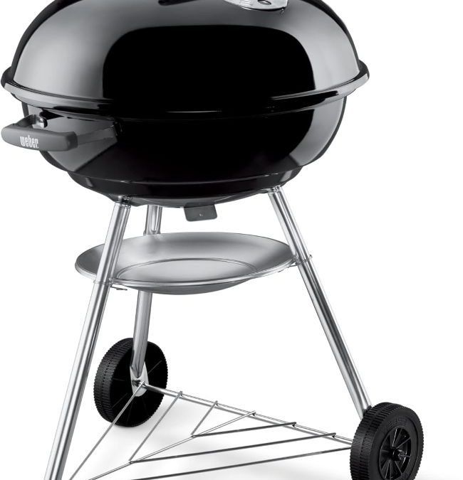 Weber Jumbo Joe Premium Grill with plated steel grates