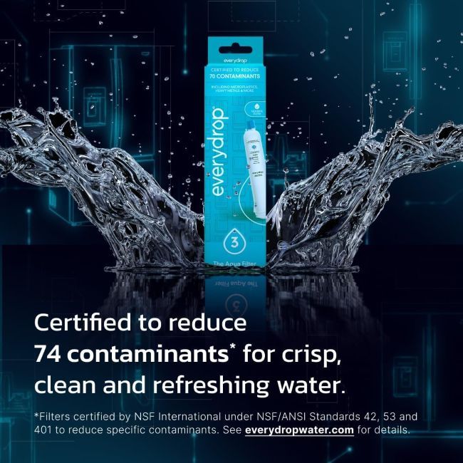 Affordable everydrop EDR3RXD1 replacement filter for compatible refrigerators