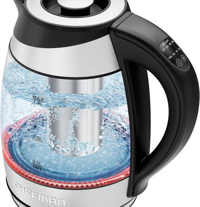 Chefman Temperature Control Kettle with precise heating