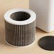 Core Mini replacement filter beside compact air purifier