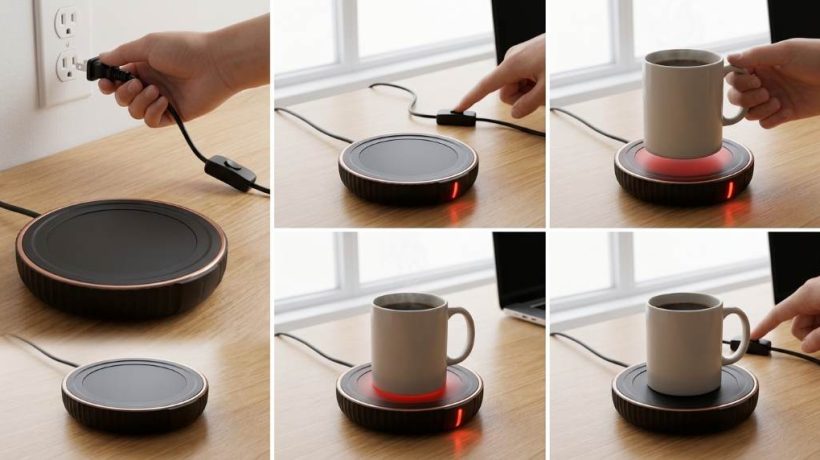 How to Use Housegem Coffee Cup Warmer